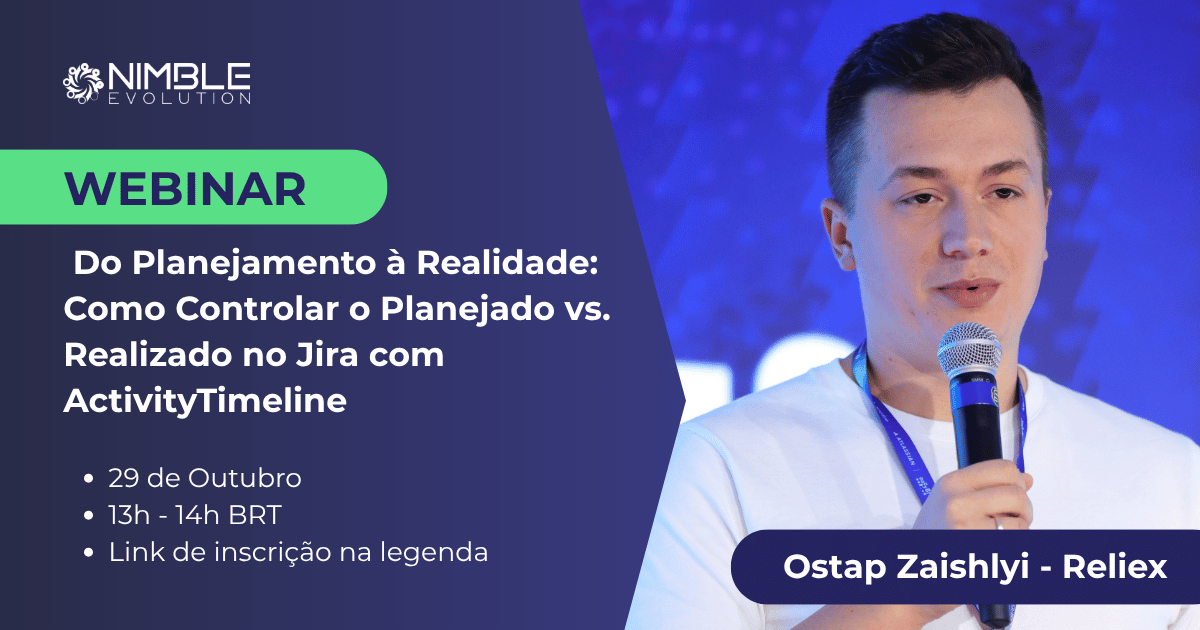 ReliexSolutions's tweet photo. Your team plans 40 hours. Delivers 28.
Where did the other 12 go?
π― Join the webinar: From Planning to Reality with ActivityTimeline
π£οΈ In Portuguese
π
Oct 29 | 1PM BRT
Register π https://t.co/PUmb4UgGTQ
#NimbleEvolution #Jira #ProjectManagement https://t.co/pklBOOlXFw