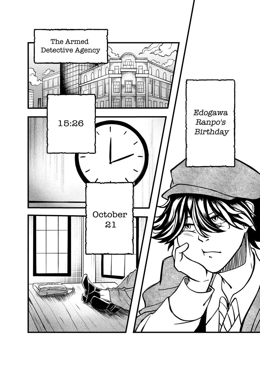 origami_artist's tweet photo. 'Happy Birthday, Ranpo!'
(#RanpoeWeek2025 - Day 2 Birthday)

I promise I'm not a tryhard this was always the plan even before the prompts were released

(4/21) https://t.co/r6r4WKgD23