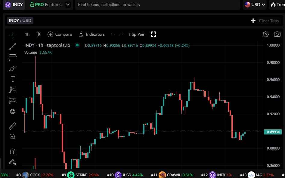 I'm buying more $INDY, how about you?
