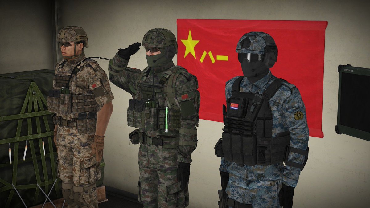 flex7103's tweet image. The milestone of 10,000 active subscribers has been reached and decided to push a new update for my PLA CUP Expansion: added new helmets, vests and weapons. Check it out!
steamcommunity.com/sharedfiles/fi…
#Arma3 #ArmaPlatform