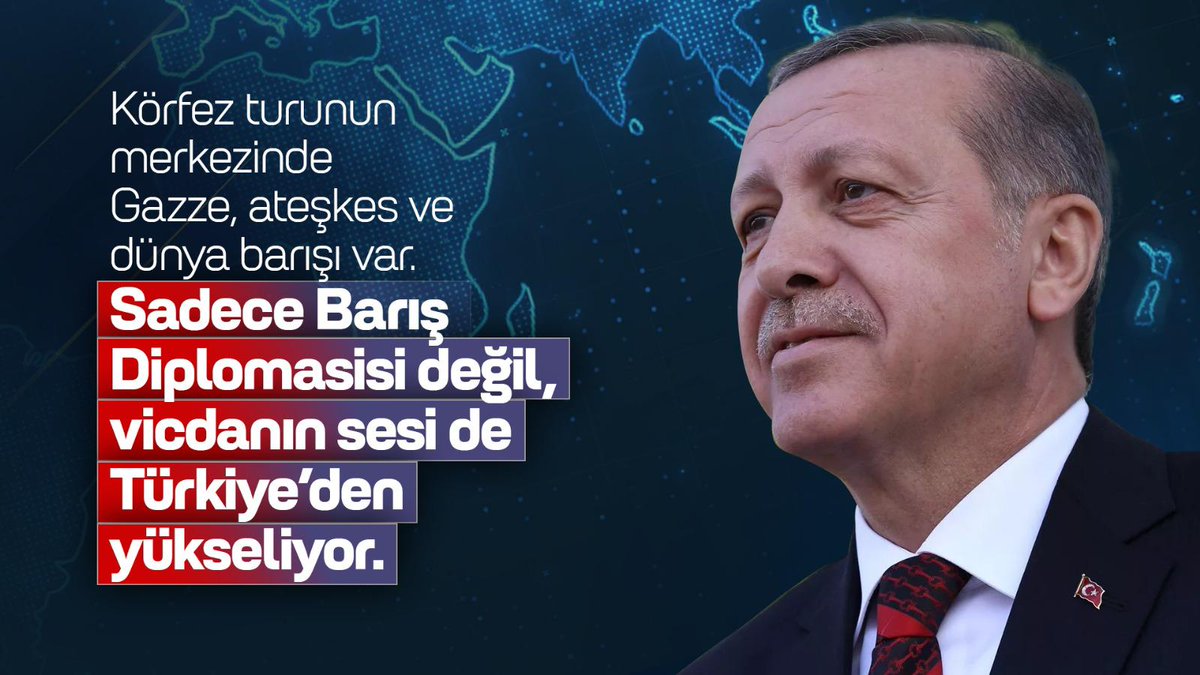 Cumhurbaşkanı Recep Tayyip Erdoğan, sadece sürdürdüğü Barış Diplomasisi ile çözümün anahtarı olmakla kalmıyor, mazlum coğrafyalar için vicdanın sesi de oluyor.