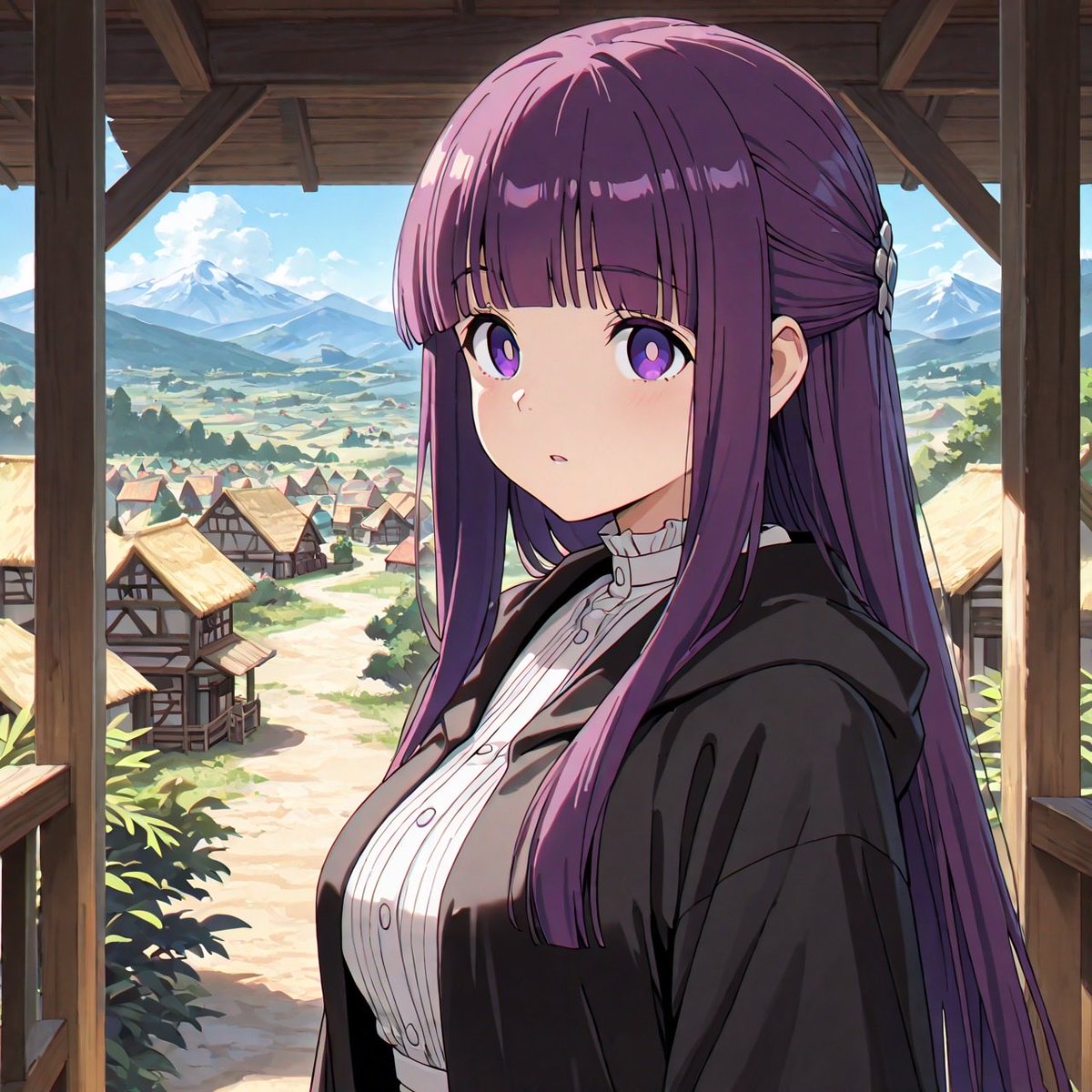 ice_AISU_AI's tweet image. フェルン
#AIart #AIイラスト