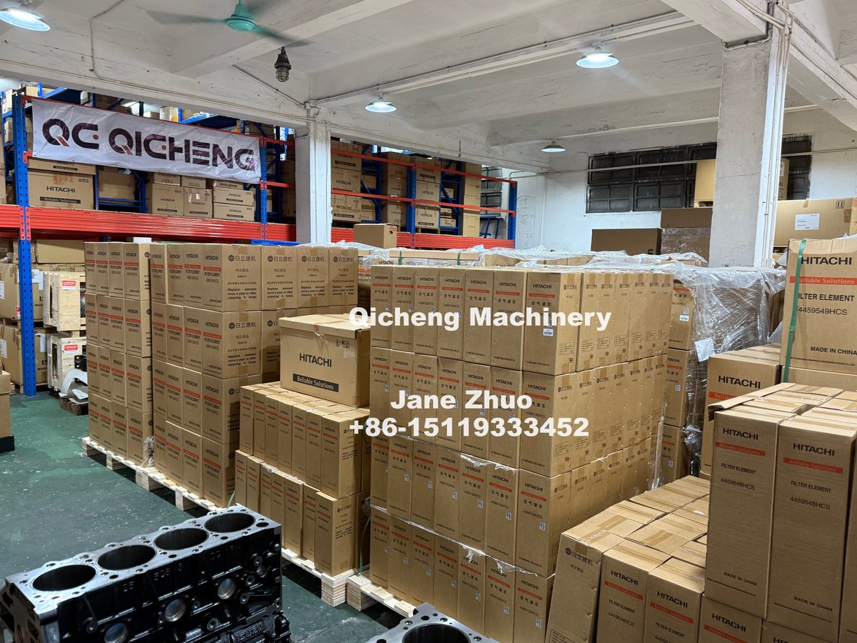 Hitachi genuine parts reached from Japan. Ready stock
Welcome to visit us. 
During the canton fair welcome all friends come to visit our warehouse. 
 #cantonfair #cantonesefair #hitachiexcavator, #hitachiparts #isuzuhitachi, #isuzudiesel 

qcqicheng.com