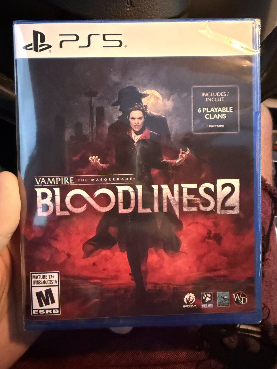 i’ve long accepted this won’t be a good bloodlines sequel but i should be happy as long as it’s a good *vtm game*