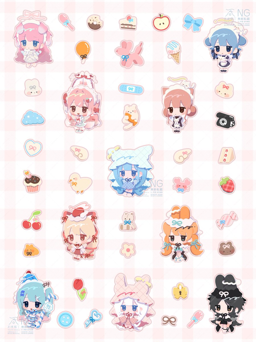 #絵描きさんがデフォルメ絵を見せてくれるタグ