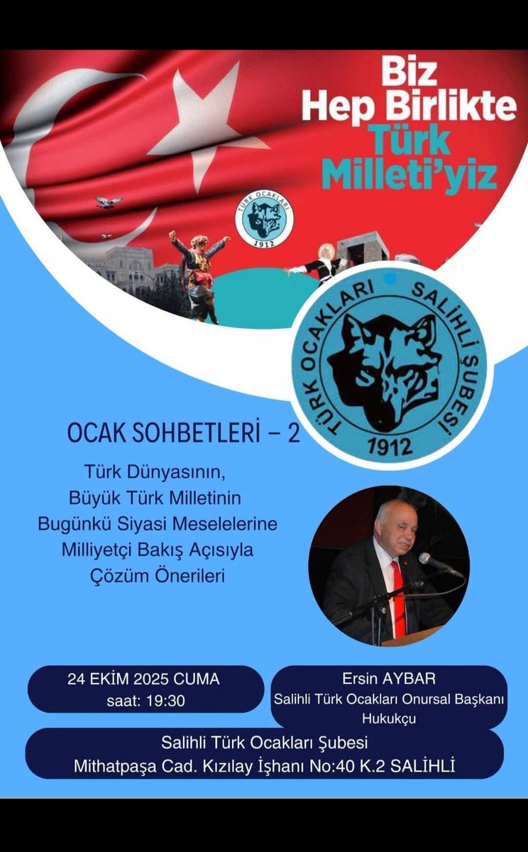 Salihli Türk Ocakları (@salihlio67351) on Twitter photo 