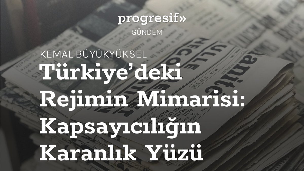 progresiftr's tweet image. "Bundan dolayı bugün Türkiye’deki bu kültürel açılım söylemleri de demokratikleşmenin başlangıcından çok, otoriter bir rejimin kendini yeniden meşrulaştırma biçimine benziyor." @KBuyukyuksel
Kemal Büyükyüksel'in yazısının tamamı ⏬
progresiftr.com/2025/10/18/tur…