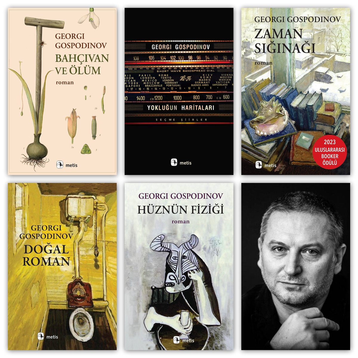 Gospodinov, çağımızın en özgün yazarlarından biri.

Her kitabında zamanı, belleği ve insanın kırılganlığını bambaşka biçimlerde anlatıyor.

#BahçıvanveÖlüm büyük bir beğeniyle okunuyorken, okurların bu kadar sevdiği bir yazarın başka hangi kitapları var diye soranlara… 👇