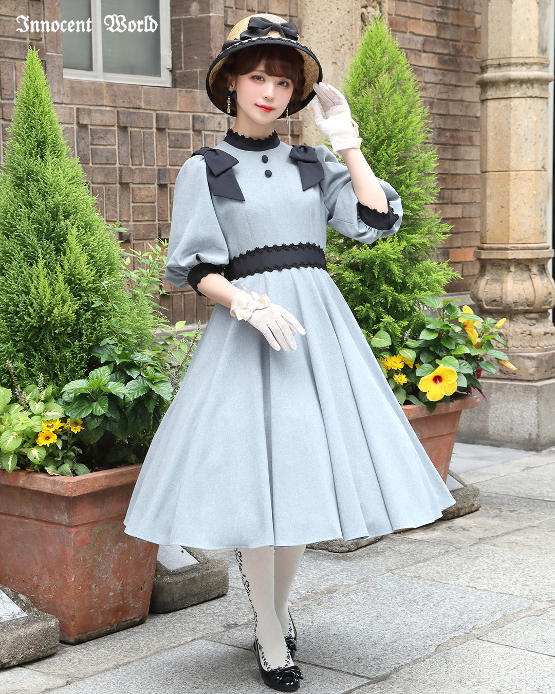 イノワ　深澤翠コラボ　クラッシーリボングローブ Innocent World｜Classy Ribbon グローブClassy Ribbon Gloves