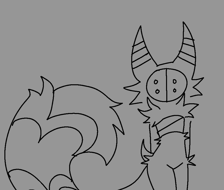 CyberspaceCadet's tweet image. My sona .. not a pretty thing but a thing nonetheless