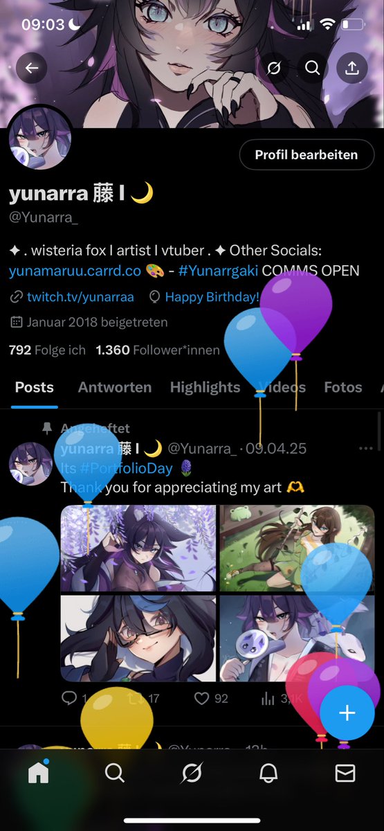 yunarra 藤 I 🌙 DOKOMI 10L22 tweet media