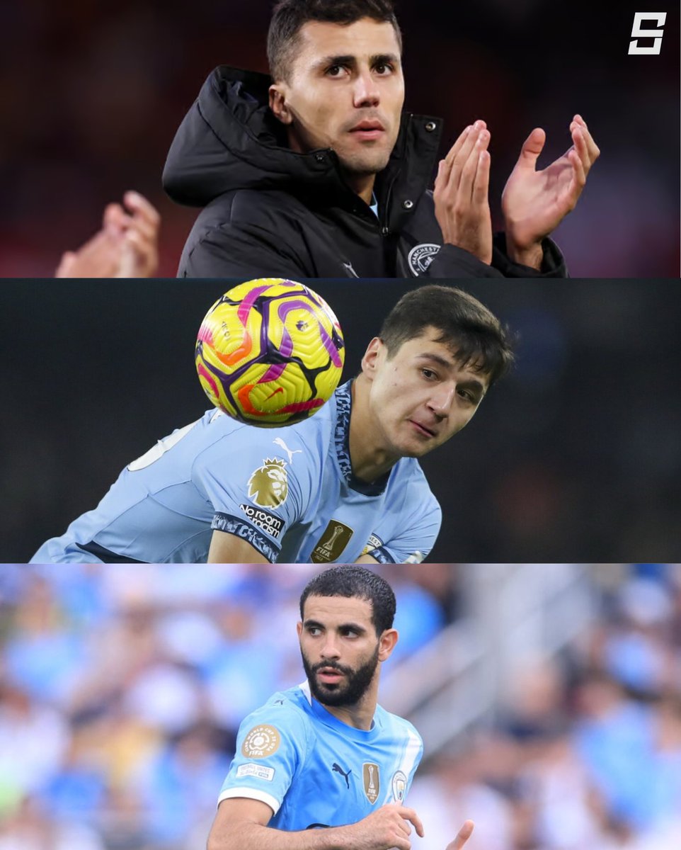 iSportsAPI's tweet image. Man City will face a challenge against Villarreal with 4 players potentially sidelined due to injuries. After 8 unbeaten games in a row, what's next?
Rodri - Hamstring injury
Nico O'Reilly - Knee injury
Abdukodir Khusanov - Undisclosed injury
Rayan Ait-Nouri - Ankle injury
#UCL