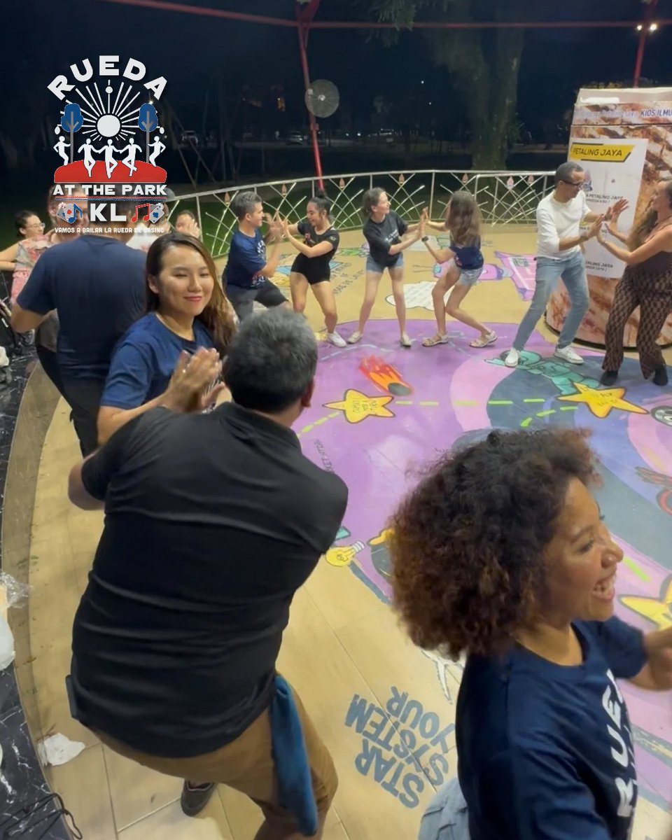 Cuban culture was celebrated in #Malaysia by dancing the Rueda de Casino in Kuala Lumpur by the local cultural project "Rueda en el Parque". #CubaEsCultura
