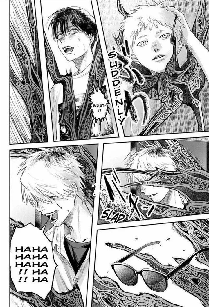 sofaishell's tweet image. I've been thinking about this for several hours already. Didn't anyone find it strange that when Hikaru's body was split apart, his essence didn’t come out like it did when Tanaka cut off his head? It seems weird to me...

#thesummerhikarudied #HikarugaShindaNatsu #yoshikaru