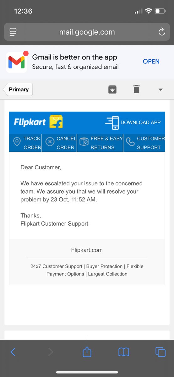 ronuverma3's tweet photo. @flipkartsupport I have asked to installation of Gyser from outside vendor as Jeevs was failed to do so. Now since 13oct you just delaying it and not reimbursing the amount you promised. Will share recording later in the thread. Will be sharing more email with false promises https://t.co/oTrRbUY7Ng