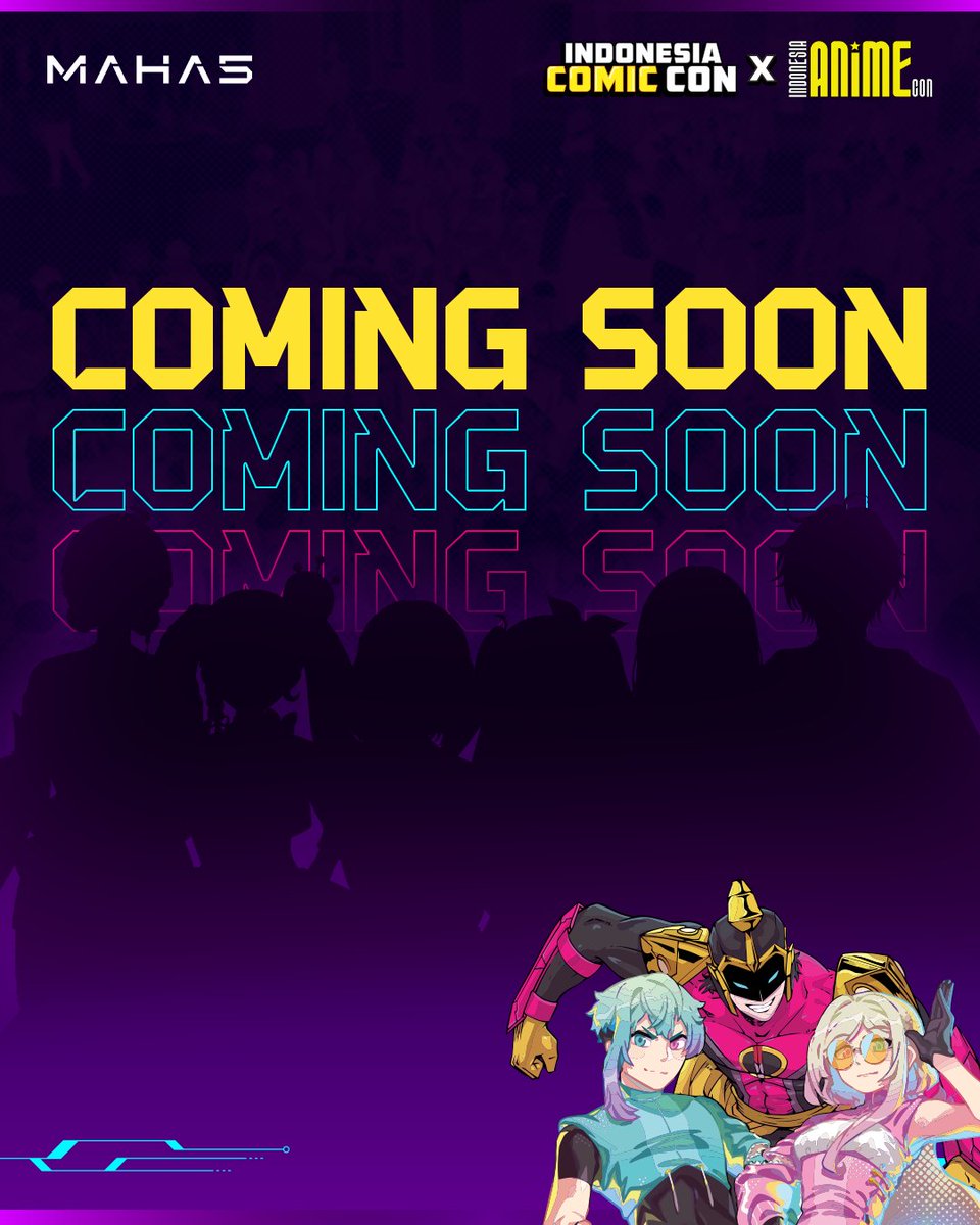 udah lama gak ngevent on action, eh sekalinya muncul langsung perform di Comic Con💫✨

Coming Soon, stay tune💃