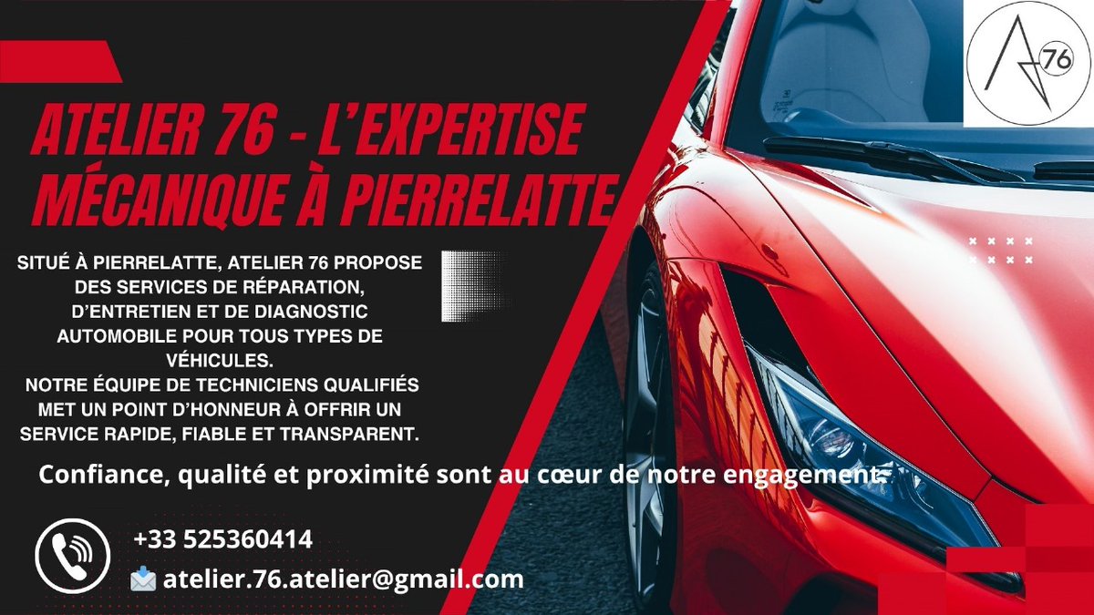 atelier_76's tweet image. Les problèmes mécaniques ? On les efface. ✨🔧
#Atelier76 #GaragePro #AutoPerformance 
#RéparationExpress #VoitureAuTop 
#MécaniqueFiable #ServiceDeQualité 
#ToujoursPrêt