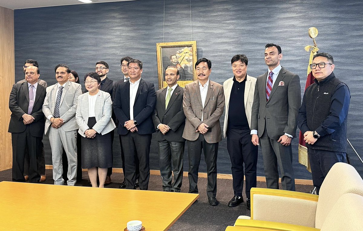 Visited Sophia University and had an enriching interaction with Prof. Miki Sugimura, President of the University, and Mr. Sali Augustine SJ, Chancellor along with the delegation and representatives from the Indian Embassy.
Encouraged to learn that Japanese universities are