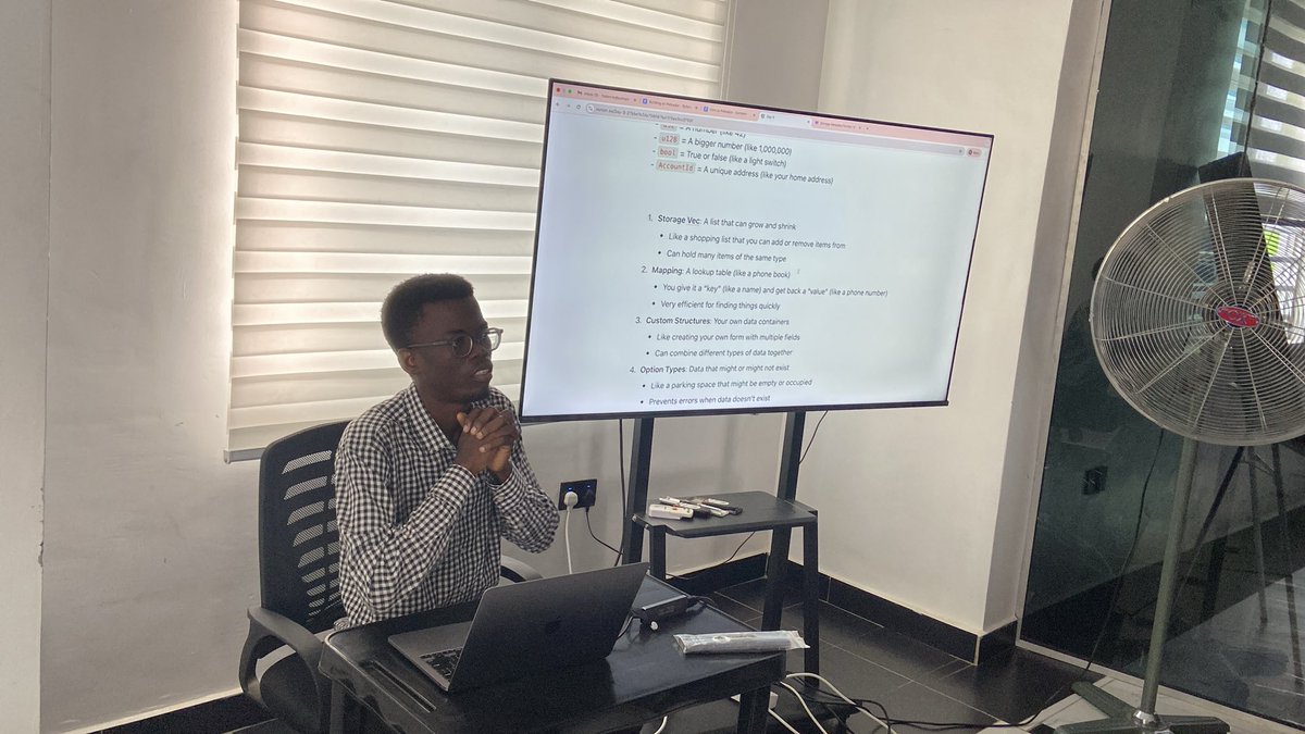 OlamideAdebara's tweet image. 🧵 1/3 Thrilled to share our incredible journey mentoring the Polkadot class with @Web3Bridge

Out of 20 active builders, 16 successfully built and deployed a Treasury Governance contract using @ink_lang 🔥

The future of decentralized governance on @Polkadot looks bright. ✨