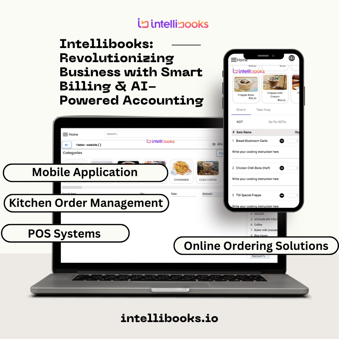 BooksIntelli's tweet image. Visit intellibooks.io for next-gen restaurant management powered by artificial intelligence. Intellibooks streamlines every operation—from billing and orders to staff coordination and analytics—helping you serve smarter and grow faster. 

#Intellibooks #AIforRestaurants
