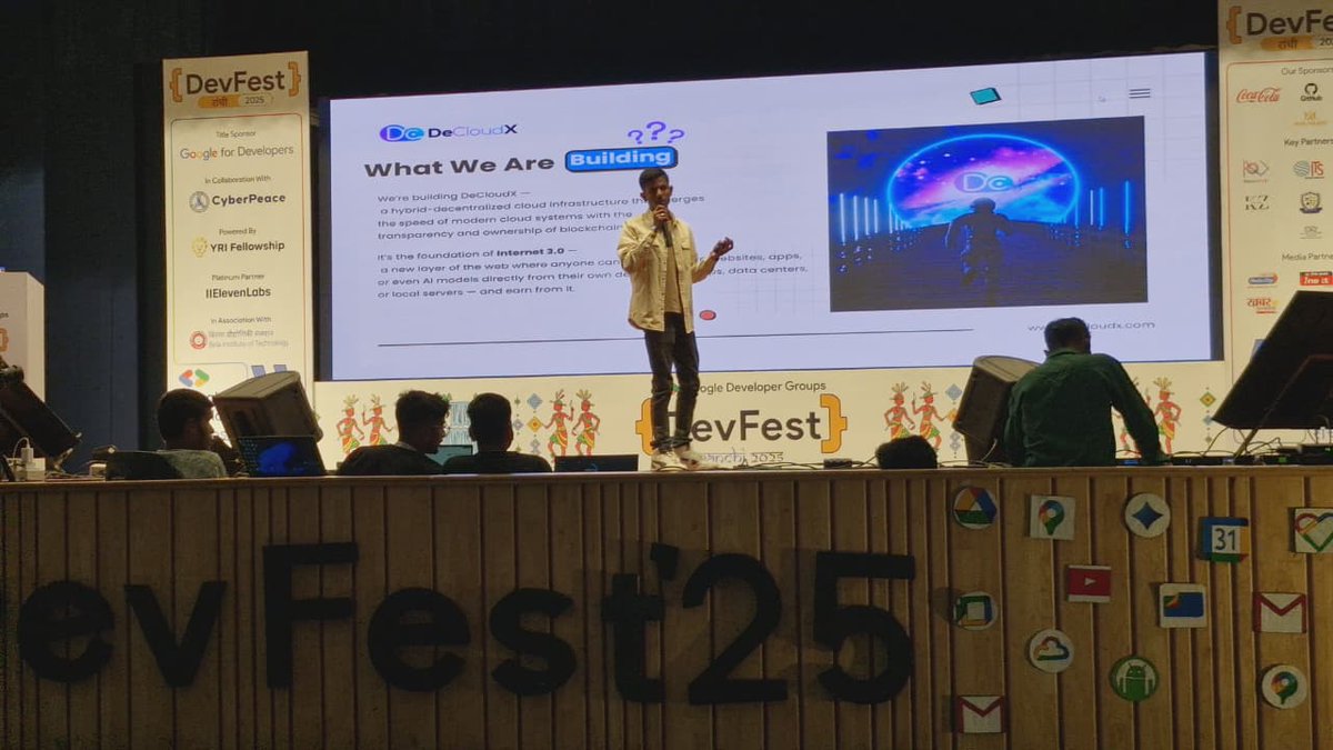 MBTCEO's tweet image. 🚀 Honoured to speak at @Google  DevFest 2025, hosted by @GoogleIndia  (GDG) — where I shared insights on #Internet 3.0, the next evolution of the web.

I spoke about how the internet is entering its third evolution — from information and connectivity to ownership.