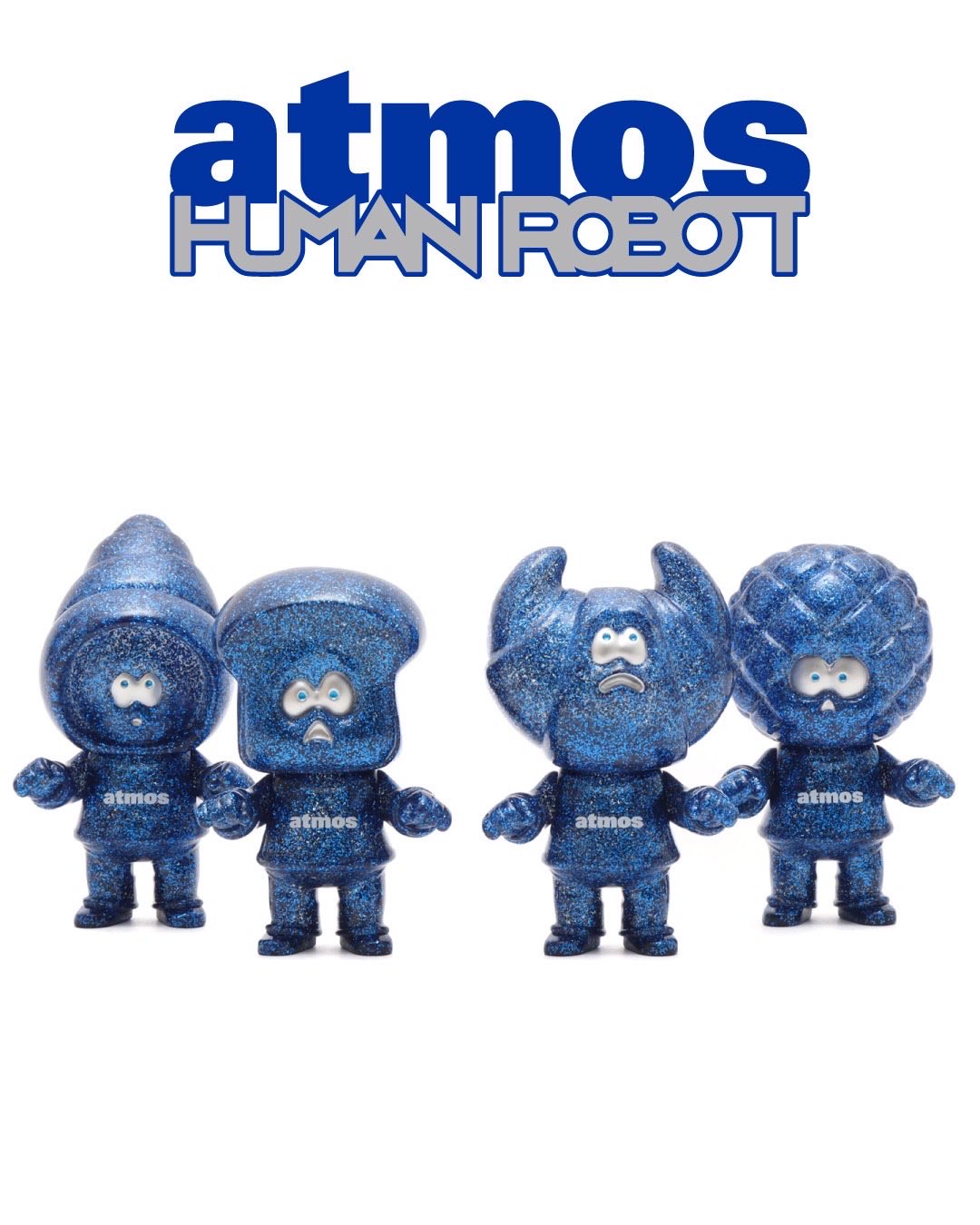 HUMANROBOT パンデッド クリスマス 3体セット HUMANROBOT パンデッド