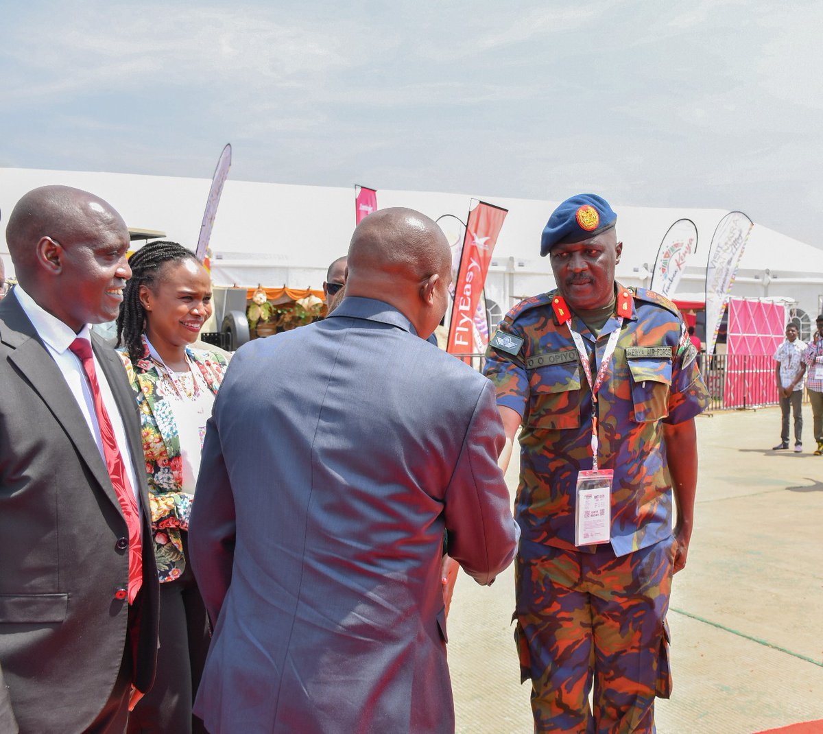 Image for the Tweet beginning: Every handshake tells a story