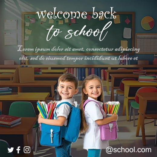 SanabelGraghic's tweet photo. back to school 

#GraphicDesigner #GraphicOnline #designer https://t.co/d6cron9r1v