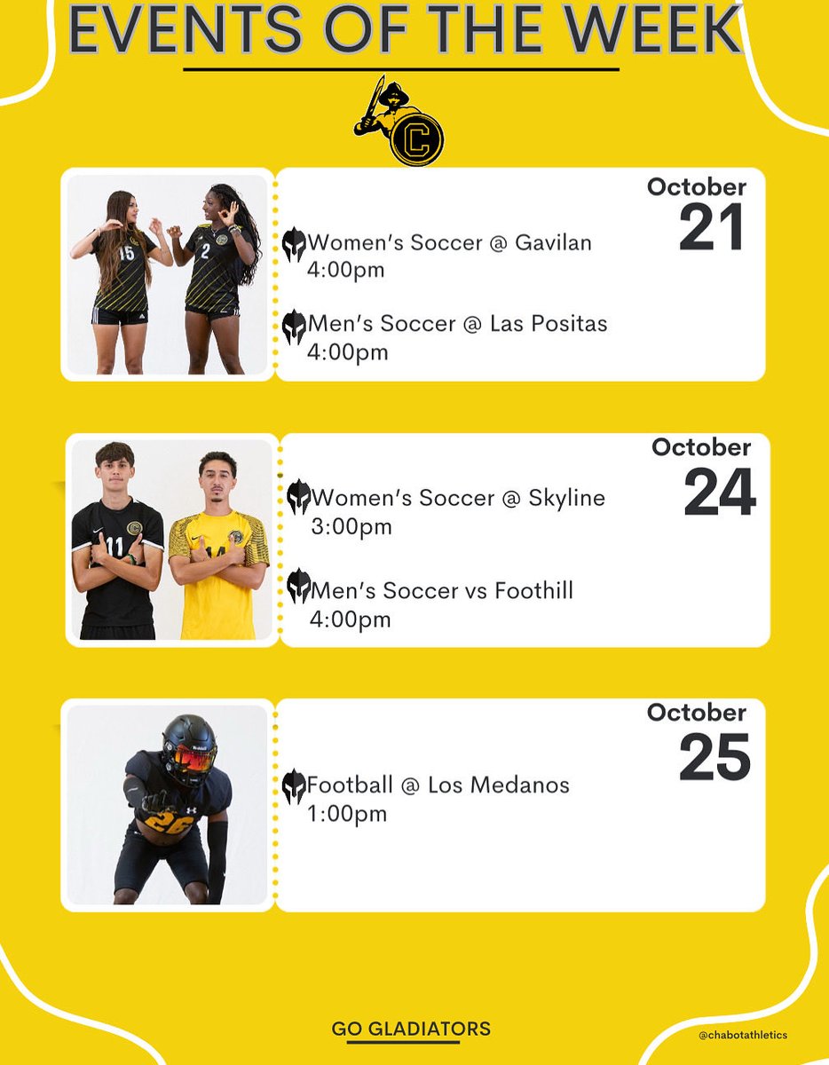 Chabot College Athletics tweet media