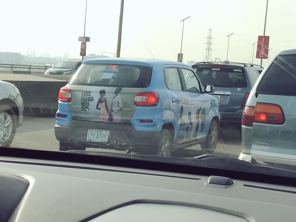Damideazy's tweet photo. Incase you see this Lagos fashion week branded cars...I did them 🙏 https://t.co/cT3XBJ6giN