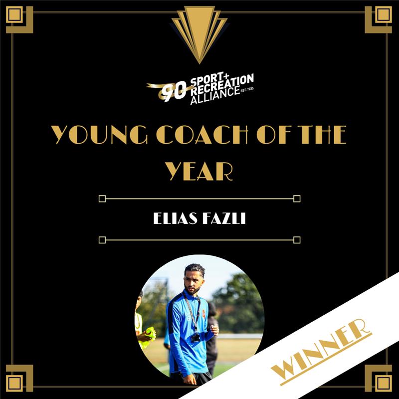 A massive well done to Elias Fazli, a truly deserved award for the relentless professionalism+drive you show

You consistently turn up for YP and display high standards in a sector where it is often lackadaisical.

This is just a drop in the ocean of the recognition you deserve.