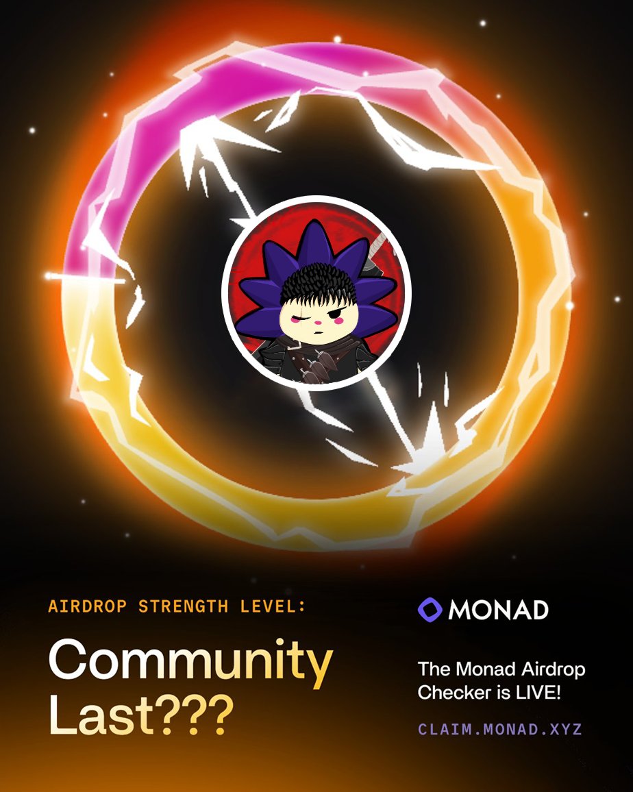 GM☀️ Gmonad💜

so i transferred my other 3 chog chests into the wallet i used for monad airdrop portal 
and suddenly my tier leveled up to community last??? 
so yea more chests = higher tier 
wow thanks <a href="/ChogNFT/">Chog (mainnet arc)</a>