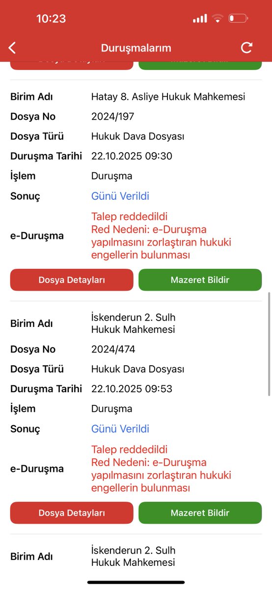e duruşmanın önündeki hukuki engeli harbiden merak ediyorum