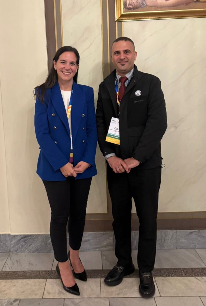 DrAngelaLamarca's tweet photo. @myESMO is not only science but also #networking

Dr Moez Mobarek was an observer with us in @Hospital_FJD at the #GIMalignancies and #PhaseIUnit
with an ESMO Palliative Care #fellowship 

Great to see that the experience was helpful and brought him to #ESMO25 😊

#myESMOStory https://t.co/Mgqk1BrT7z