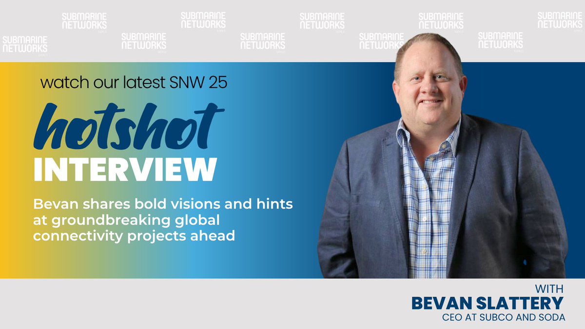 Watch Bevan Slattery, CEO of SUBCO and Soda, shake things up as he reveals how being independent gives his company the edge, speed, agility, and the power to unite people and launch bold projects fast.

Watch Bevan’s interview: youtu.be/U5UsubdOAqI

#SNW #Subsea #HotShot