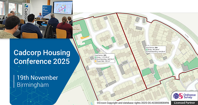 cadcorp's tweet image. Agenda now online for the @Cadcorp Housing Conference 2025 - Join us to hear from #HousingAssociations that use #GIS and #WebMapping to successfully manage day-to-day housing operations, expand resident engagement, and inform longer-term planning - mailchi.mp/cadcorp.com/hc…
