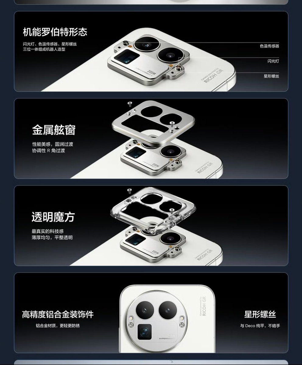 Times_of_Cinema's tweet photo. 🚨GT8 Pro is bringing a unique Mechanical Assembly Design! 🔧
It also includes a Special Screwdriver and a high IP69+68+66 rating. Get ready for a new level of durability and customization!

#realme #realmeGT8Pro #TechNews #AssemblyDesign https://t.co/4b4KoJNLFP