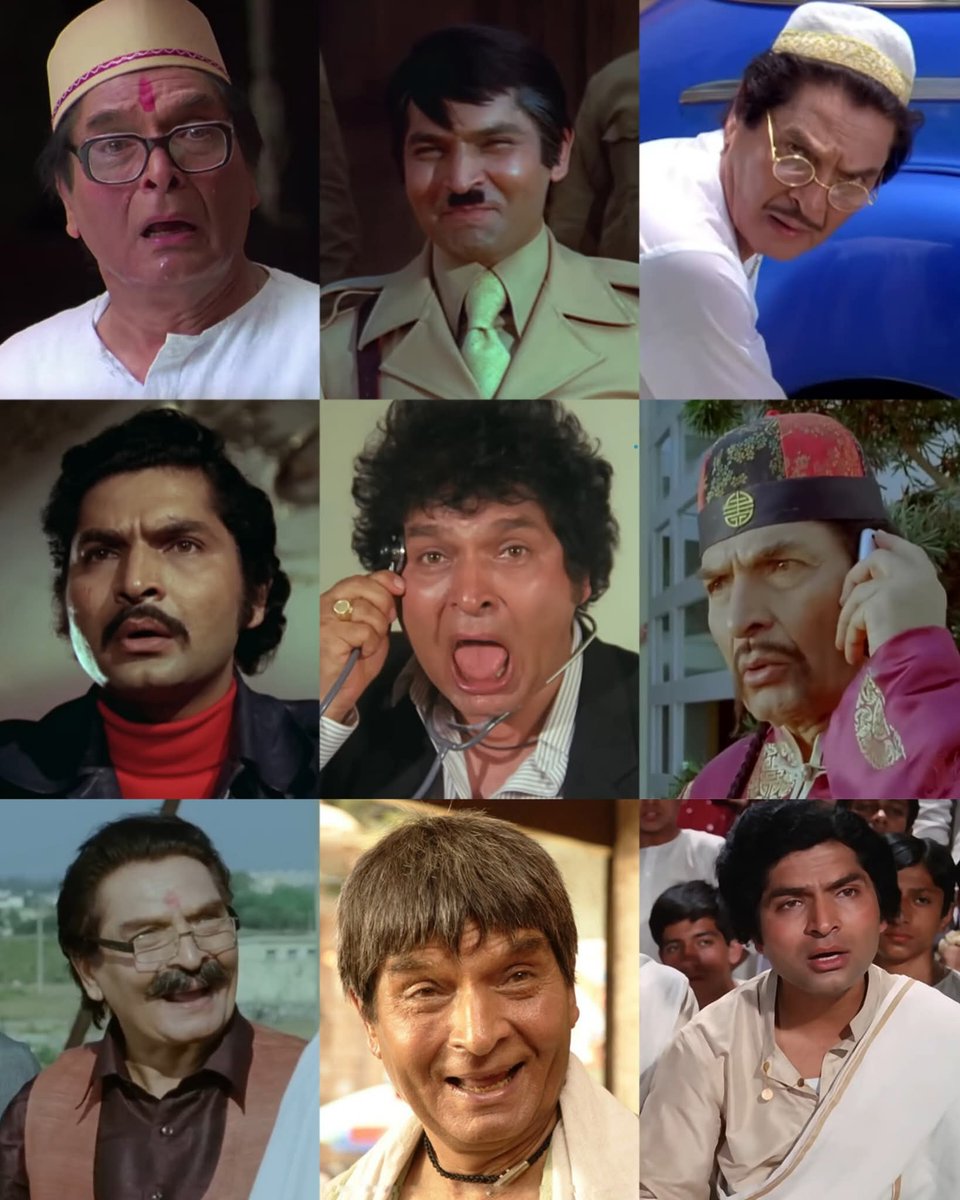 TheCineprism's tweet image. Literally played so-so many iconic roles, making every frame brighter. 

Asrani (1941-2025) Om Shanti 💐 🕊️