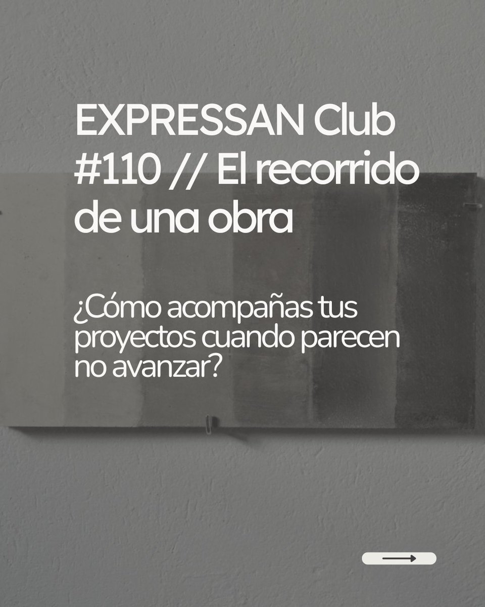 expressan_go's tweet image. #EXPRESSANClub 110
Cada edición es diferente, y en esta ocasión quiero hablar de los recorridos. No de un recorrido expositivo sino de esa ruta que traza una obra o un proyecto desde que nace hasta que encuentra un lugar donde habitar.
