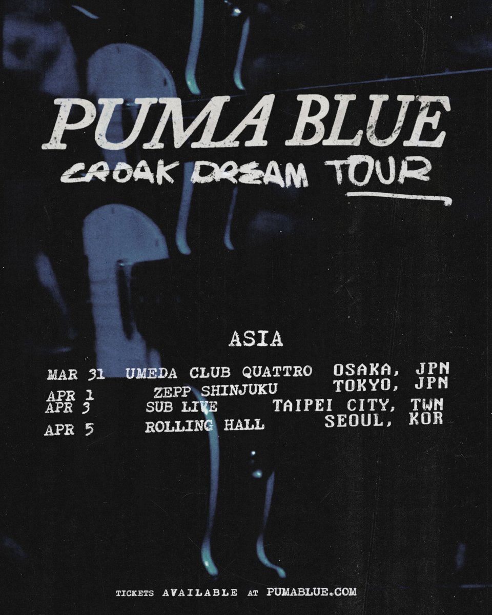 𝑵𝒆𝒘 𝒔𝒉𝒐𝒘 𝒂𝒏𝒏𝒐𝒖𝒏𝒄𝒆𝒅!!🎉 【PUMA BLUE】 2年前の来日は