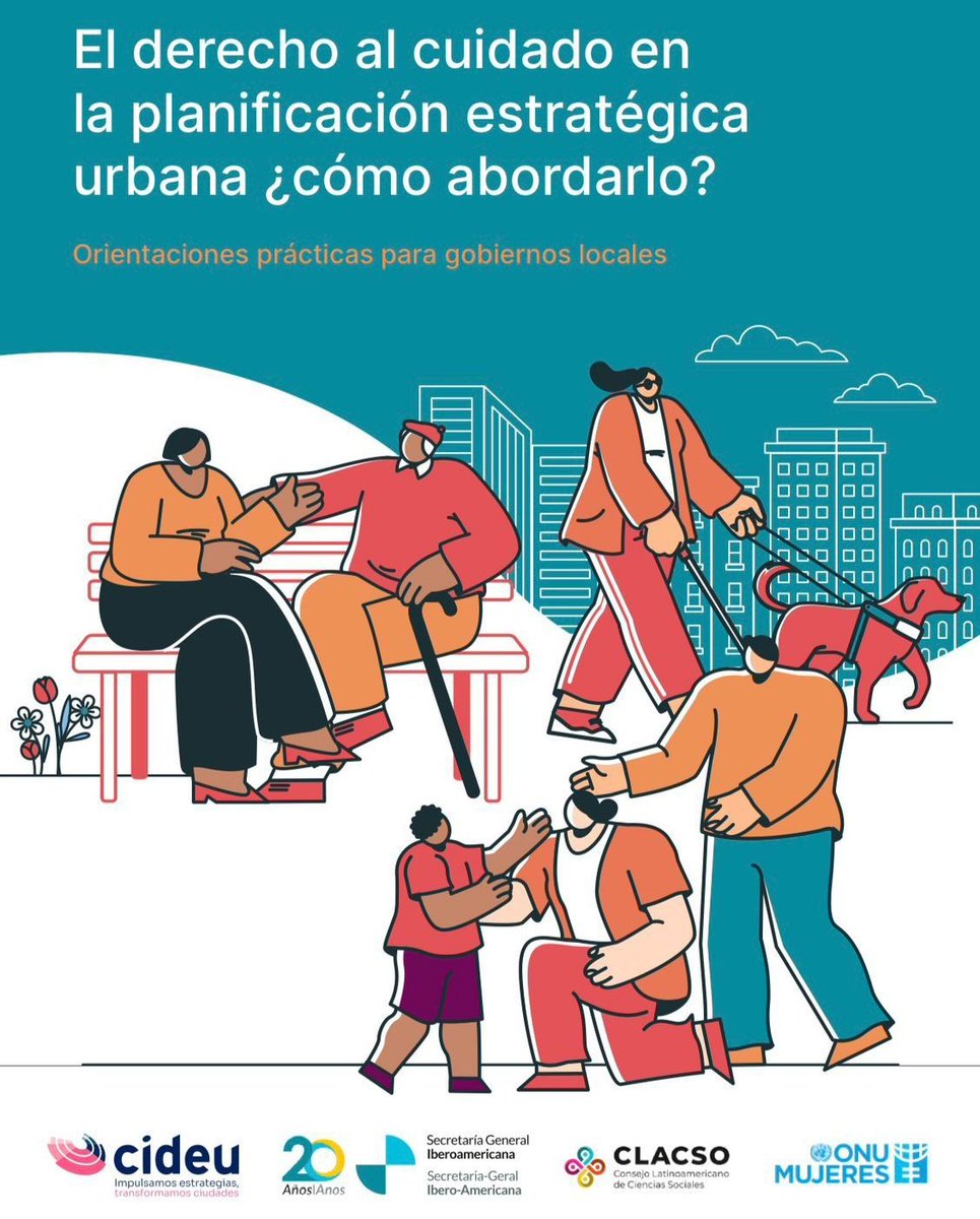 📘¿Cómo incorporar el derecho al cuidado en la planificación urbana?💜

🛠️Herramientas prácticas y ejemplos reales de ciudades que avanzan hacia urbes más inclusivas y centradas en las personas 🌍

⬇️Descárgala aquí:
🇪🇸 bit.ly/4mizP5f

🇵🇹 bit.ly/4eyB11y