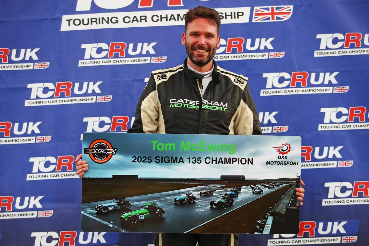 BARC (@officialbarchq) on Twitter photo Caterham Graduates Racing Club - Sigma 135
🏆 Tom McEwing
The former Caterham Academy Champion takes his second car racing title after a hard fought season in the fiercely competitive Sigma 135 class 👊 
#BARC Caterham Graduates Racing Club - Sigma 135
🏆 Tom McEwing
The former Caterham Academy Champion takes his second car racing title after a hard fought season in the fiercely competitive Sigma 135 class 👊 
#BARC