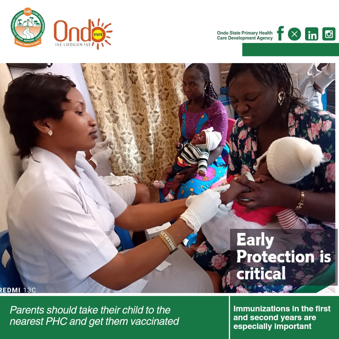 osphcda's tweet photo. Immunization is the first line of defense for your child's health. Don’t wait—protect them early !

Visit your nearest PHC and get your child vaccinated. Vaccines are safe, effective and free.

#VaccinateOnTime
#SupportImmunization https://t.co/bjYwcbqkyP