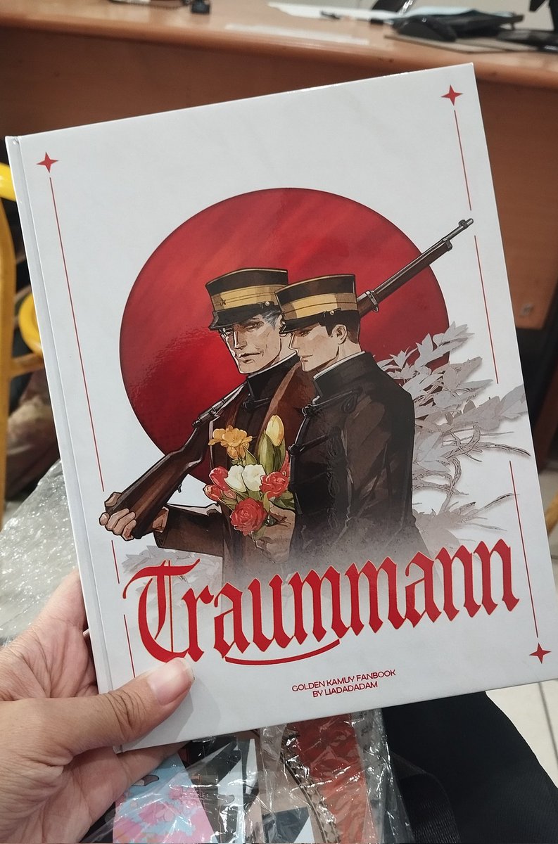 My artbook gw sudah jadi