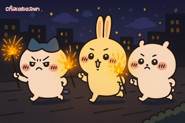 Chiikawa_Run's tweet photo. Wishing your Diwali is as bright and joyful as our future! May this festival of lights bring new hope and prosperity to all. ✨🪔
Happy Diwali from the Chiikawa Run family! 🥳
#ChiikawaRun #Diwali #FestivalOfLights https://t.co/SmmRQJvyXW