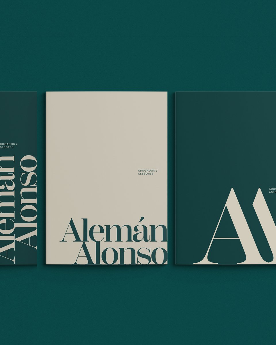 🔳 Diseño de marca e identidad visual para Alemán Alonso Abogados.

#identidaddemarca #maquinariaestudio #diseñografico