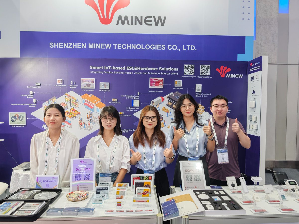 Minew_Tech's tweet image. What’s powering the next wave of #IoT ?
Minew just wrapped up @GITEX_GLOBAL and the Hong Kong Electronics Fair with breakthrough hardware.
👉 Read more: minew.com/minew-at-gitex…