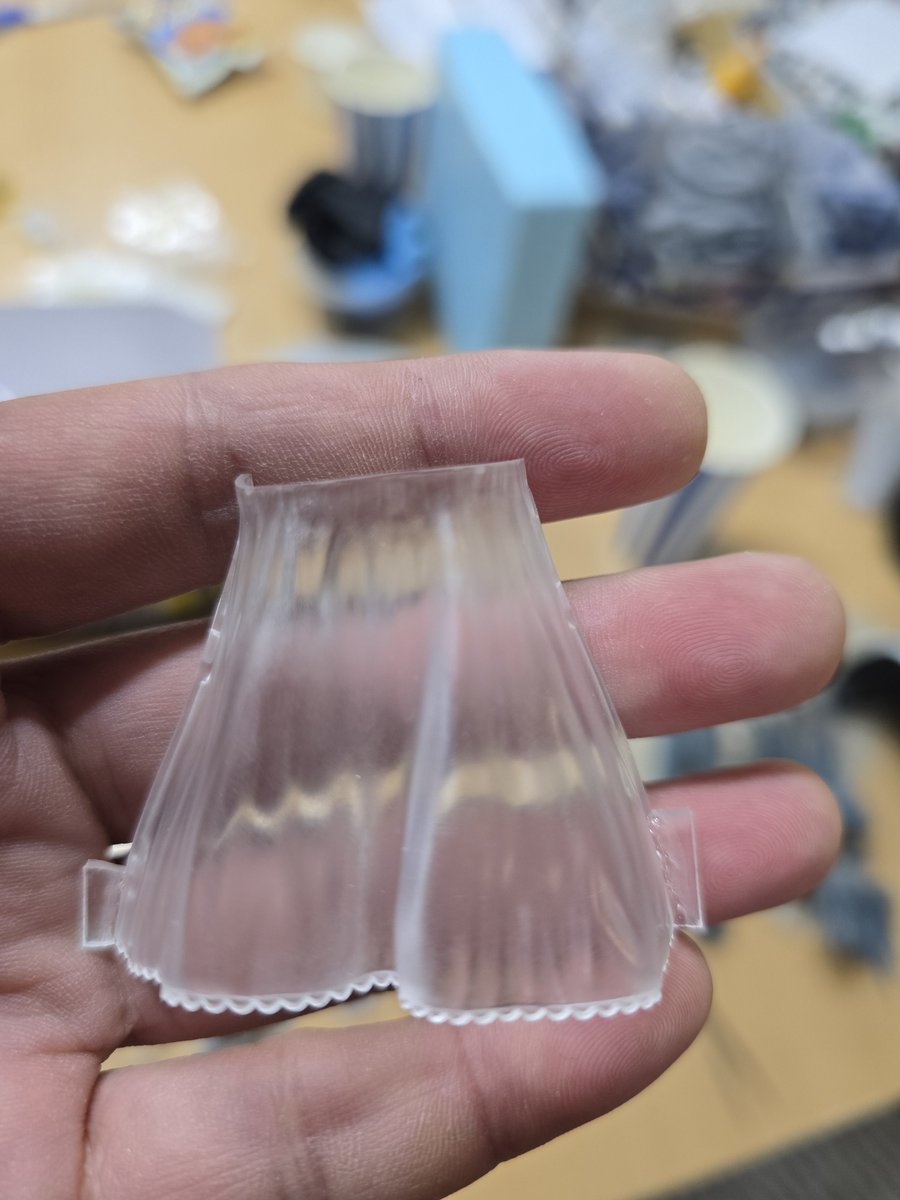 polygo's tweet image. 透明パーツのテストショット良い感じ