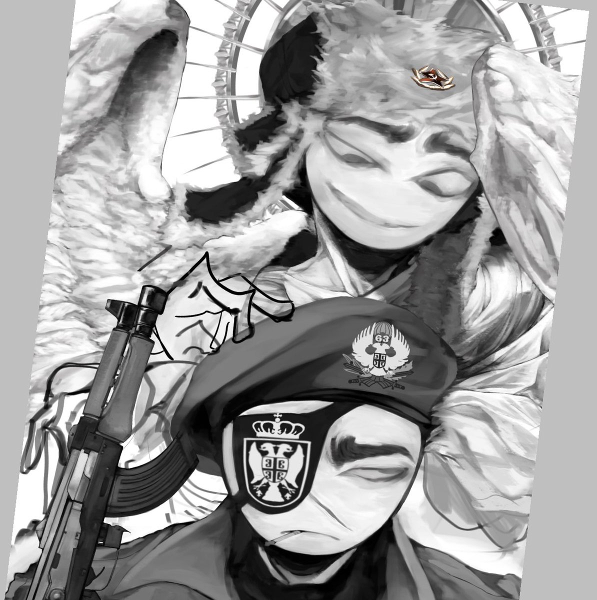 🔜 

#CountryHumans 
#countryhumansserbia 
#countryhumansrussia