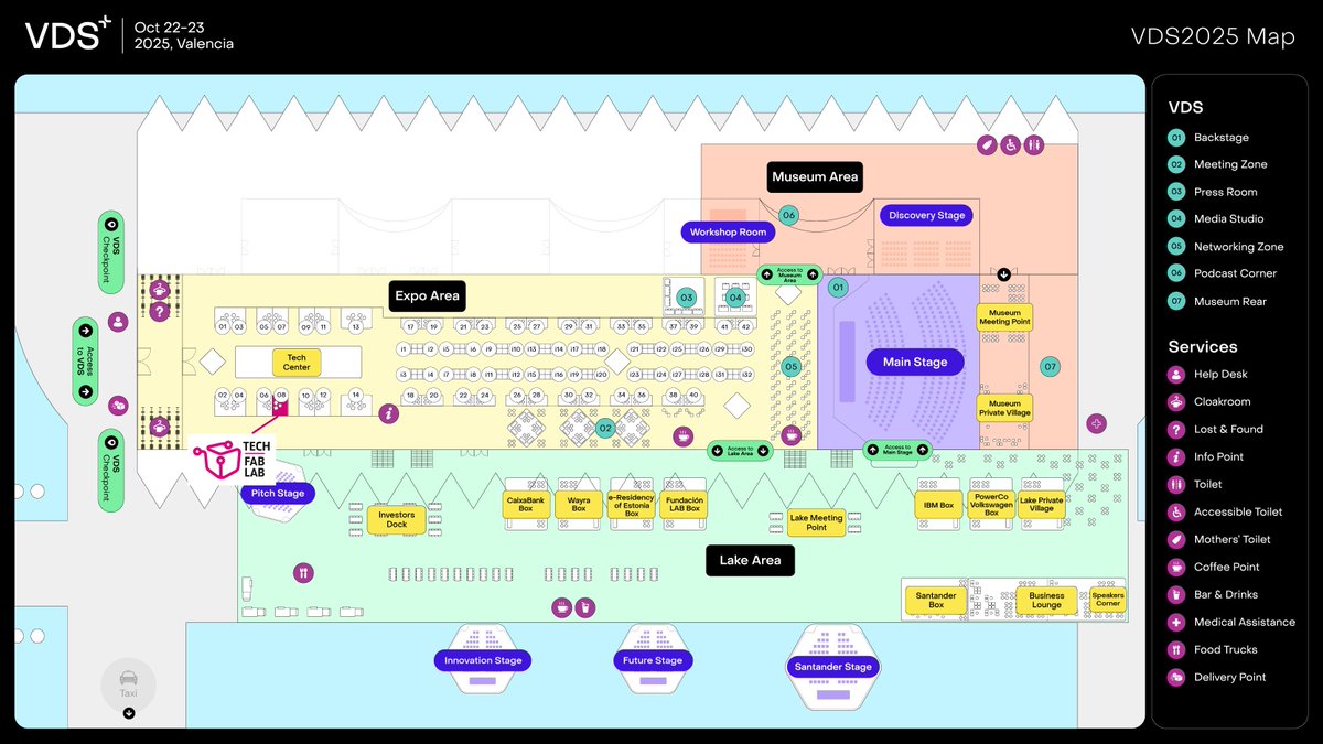 TechFabLabCV's tweet image. ¡Nos vemos mañana en @VDS_event ! Estaremos en el stand 8 del Valencia Digital Summit, uno de los principales encuentros tecnológicos de Europa, que se celebra 22 y 23/10 en la Ciudad de las Artes y las Ciencias de Valencia, bajo el lema «Collaborate Today. Transform Tomorrow»